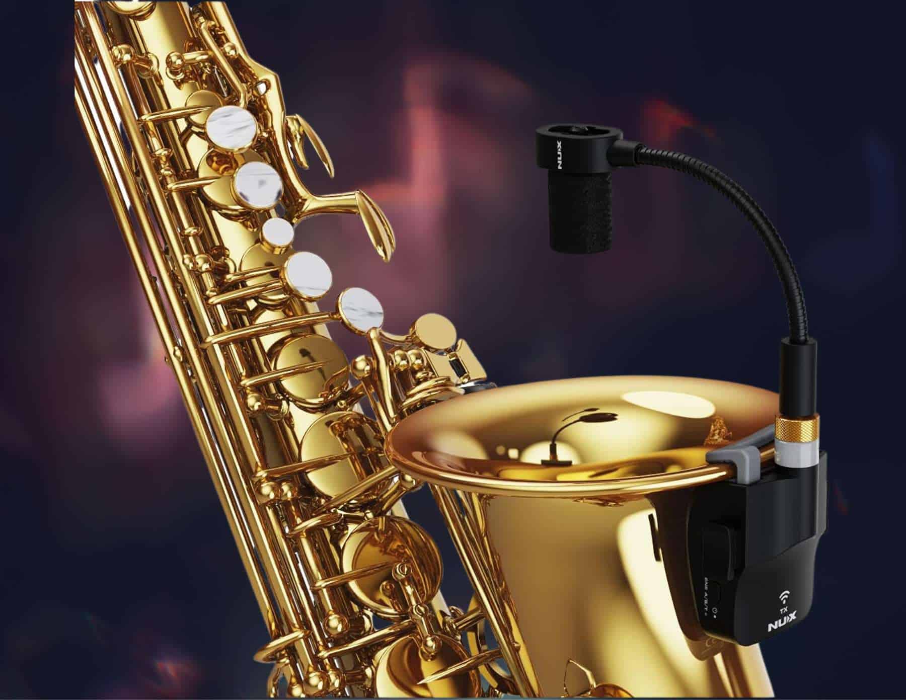 NUX B-6 Wireless Saxophone Microphone Review (2023) - Sonic Function